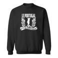 Sweater Unisexe Le Portugal, Là Où Mon Histoire Commence avec Carte