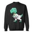 T-Rex Armbar Me Impossible Brazilian Jiu Jitsu Bjj Sweatshirt