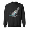 T-Rex Budgerigar Shadow Budgie Parakeet Pet Bird Lover Sweatshirt