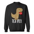 Tea Rex Cute Tyrannosaurus Dino Sweatshirt