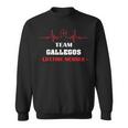 Team Gallegos Lifetime Member Family Youth Kid 5Ts Sweatshirt