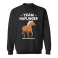 Team Haflinger Unserherzenspony Haflinger Pony Sweatshirt