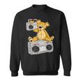 Teddy Bear Boombox By San Francisco Street Artist Zamiro Sweatshirt