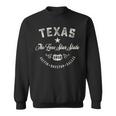 Texas The Lone Star State Vintage Sweatshirt