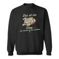 With Text 'Das Ist Ein Löffler Ding' Sweatshirt