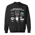 Things Die Ich In Meiner Freizeit Mache Tractor Sweatshirt