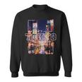 Tokyo City Retro Japan Ästhetik Straßenon Tokio Sweatshirt