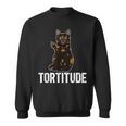 Tortitude Tortoiseshell Cat Owner Tortie Cat Lover Sweatshirt