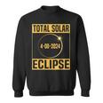 Total Solar Eclipse 2024 America Totality 40824 Astronomy Sweatshirt