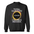 Total Solar Eclipse 2024 Columbus Indiana Path Of Totality Sweatshirt