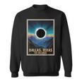 Total Solar Eclipse 2024 Dallas Texas Vintage Sweatshirt