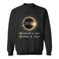 Total Solar Eclipse 2024 Twice In A Lifetime Spring Totality Sweatshirt Total Solar Eclipse 2024 Twice In A Lifetime Spring Totality Sweatshirt