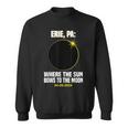 Total Solar Eclipse Erie Pennsylvania 040824 Solar Eclipse Sweatshirt