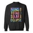 Total Solar Eclipse Tie Dye April 8 2024 Totality Usa Sweatshirt