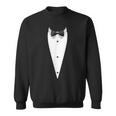Tuxedo With Bowtie For Wedding And Special Occasions Sweatshirt