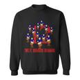 Twelve Drummers Drumming Song 12 Days Christmas Sweatshirt