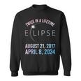 Twice In A Lifetime Solar Eclipse 2024 Total Eclipse Sweatshirt