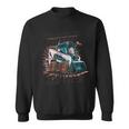 Never Underestimate An Old Man With Skid Sr Bobcat Sweatshirt