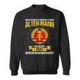 Unterschätze Niemals Ein Alten Mann Ddr East Dutschland Sweatshirt