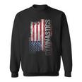 Usa Flag Gymnastics Sweatshirt