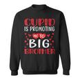 Valentines Day Cupid Is Promoting Me To Big Brother Toddler Sweatshirt