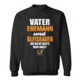 Vater Ehemann Und Gleisbauer Gleisbau Eisenbahn Eisenbahner Sweatshirt