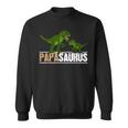 Vatertag Papa Familie T-Rex Dino Geschenk Sweatshirt