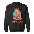 Vatertagater Sohn Tochter Sohn Papa Bär Kapuzenjacke Sweatshirt