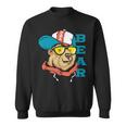 Vatertagsgeschenk Papa Bear Papa Bär Spruch Lustig Für Papa Sweatshirt