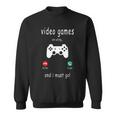 Video Games Are Calling And I Must Go Gaming Gamer Sweatshirt