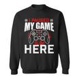 Video-Spiel Pausiert Gaming & Gamer Geschenk Sweatshirt