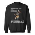 Viking Nordic God Of Impatience Hammersbald Fighter Sweatshirt