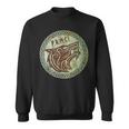 Viking Odin Wolf Fenrir Freki Norse God Myth Celtic Vintage Sweatshirt