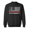 Vintage American Flag Proud Navy Cousin Veteran Day Sweatshirt