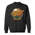 Vintage Anderson Island Washington Mountain Hiking Print Sweatshirt