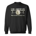 Vintage Baseball Los Angeles Graphic Sweatshirt