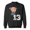 Vintage Basketball Jersey Number 13 Player Number Sweatshirt