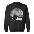 Vintage Boston Baseball Downtown Skyline Classic City Sweatshirt