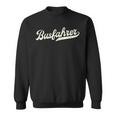 Vintage Busfahrer Sweatshirt mit Klassischem Schriftzug, Retro Design