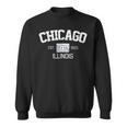 Vintage Chicago Illinois Est 1833 Souvenir Sweatshirt