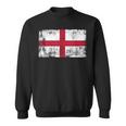 Vintage English Banner Fan England Flag Retro Sweatshirt