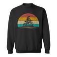 Vintage Motocross Dirt Bike Retro 70S Distressed Enduro Sweatshirt