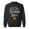 Vintage Pepperoni Rolls West Virginia Retro Wv Sweatshirt