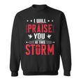 Vintage Praise You In This Storm Lyrics Casting Crowns Jesus Sweatshirt