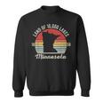 Vintage Retro Land Of 10000 Lakes 1858 Minnesota Sweatshirt