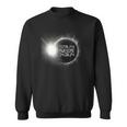 Vintage Retro Total Solar Eclipse 2024 Totality Awesome Sweatshirt