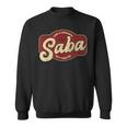 Vintage Saba Like A Grandpa But Cooler Sweatshirt