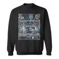 Vintage Streetwear Drift Car Graphic Apparel Sweatshirt