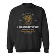 Vintage Style Retro Labrador Retriever Sweatshirt