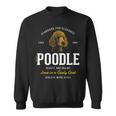 Vintage Style Retro Poodle Sweatshirt